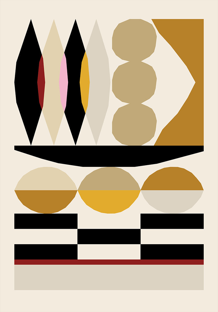 Abstract composition 25 Plakat - Posterbox