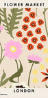 Flower Market London Plakat - Posterbox