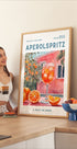 Aperol Spritz, Aquarell, Fresh Plakat - Posterbox