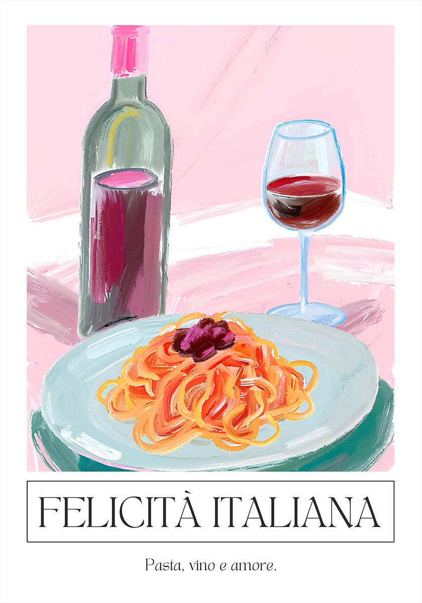 Felicitá Italiana Plakat - Posterbox