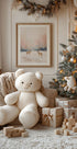 Rehe im Winter Plakat - Posterbox