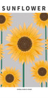 Sunflower - National flower och Ukraine Plakat - Posterbox