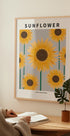 Sunflower - National flower och Ukraine Plakat - Posterbox