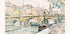 Tugboat At the Pont Neuf, Paris 1923 Plakat - Posterbox