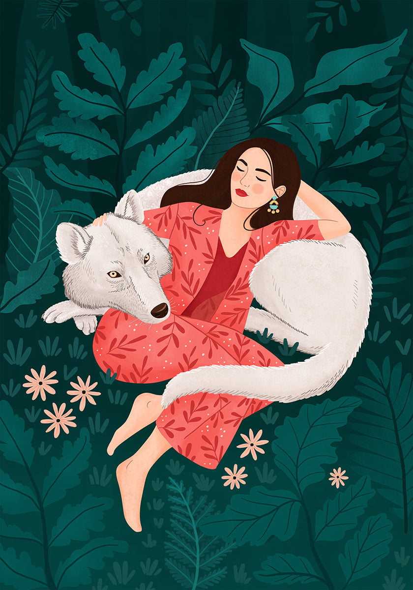 Polar Wolf Plakat - Posterbox