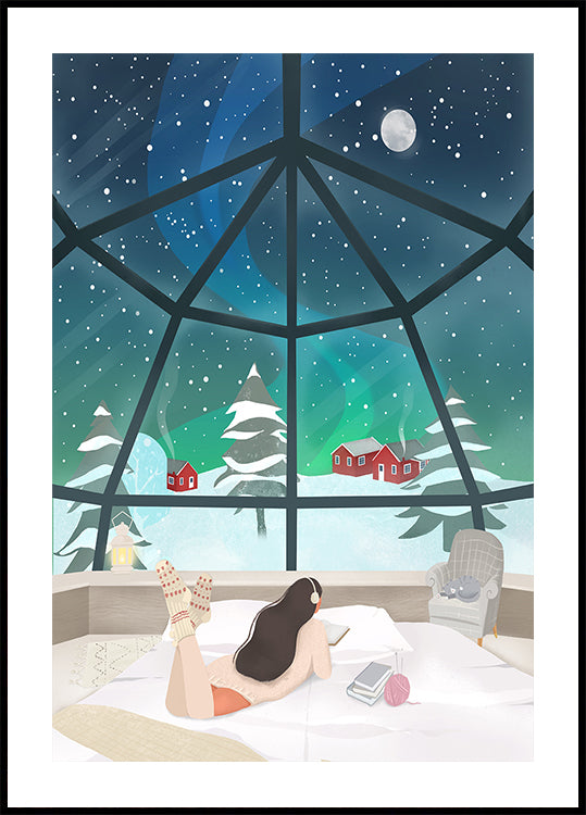 Lapland, Finland Plakat - Posterbox