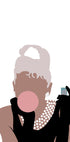 Bubblegum Girl Plakat - Posterbox