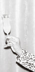 Hands Glass Black and White - Posterbox