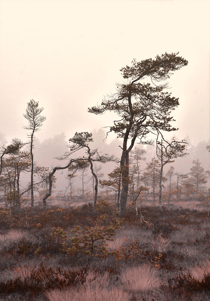 Sculpturel trees Plakat