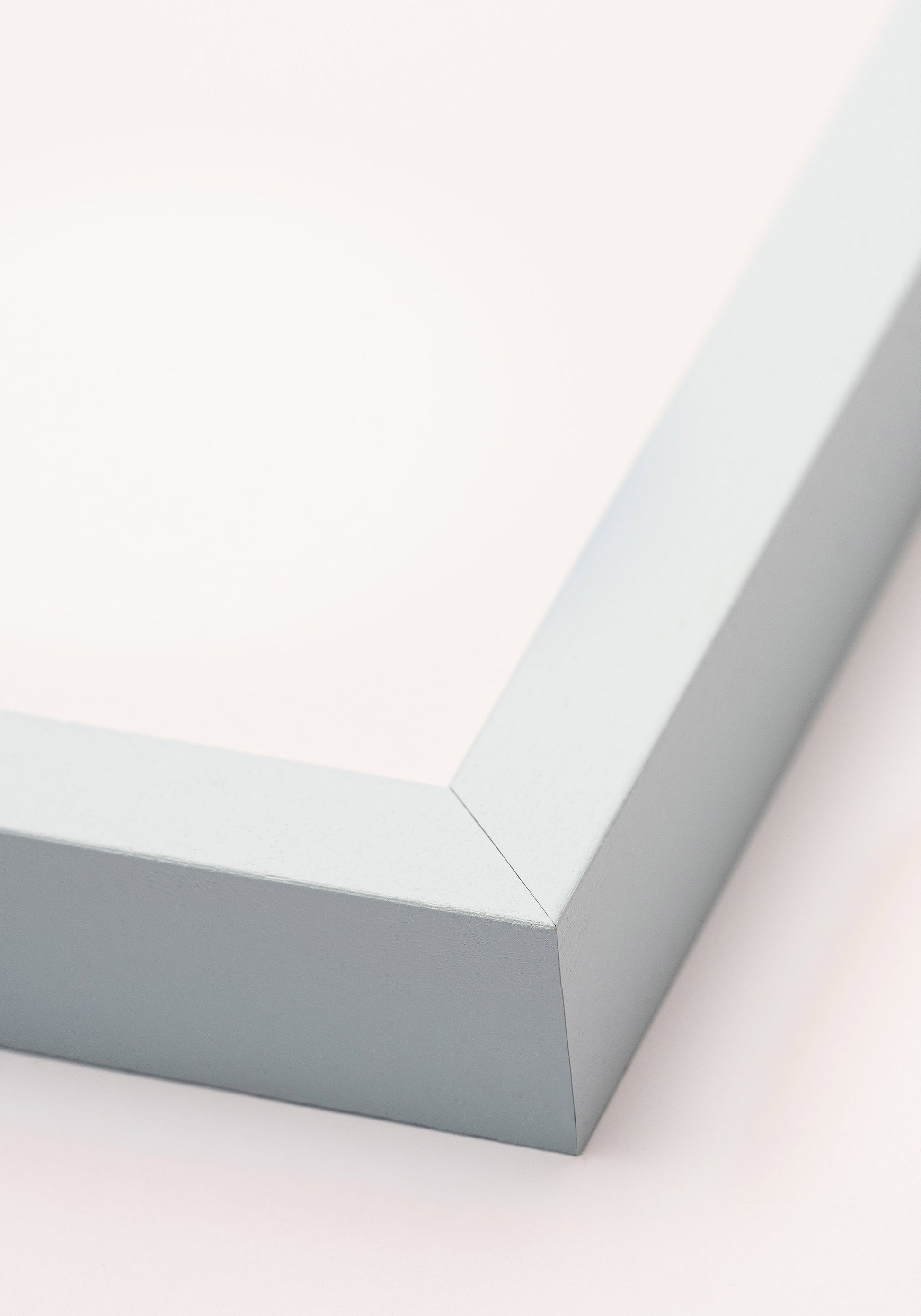 Lyseblå Træramme - Posterbox.dk