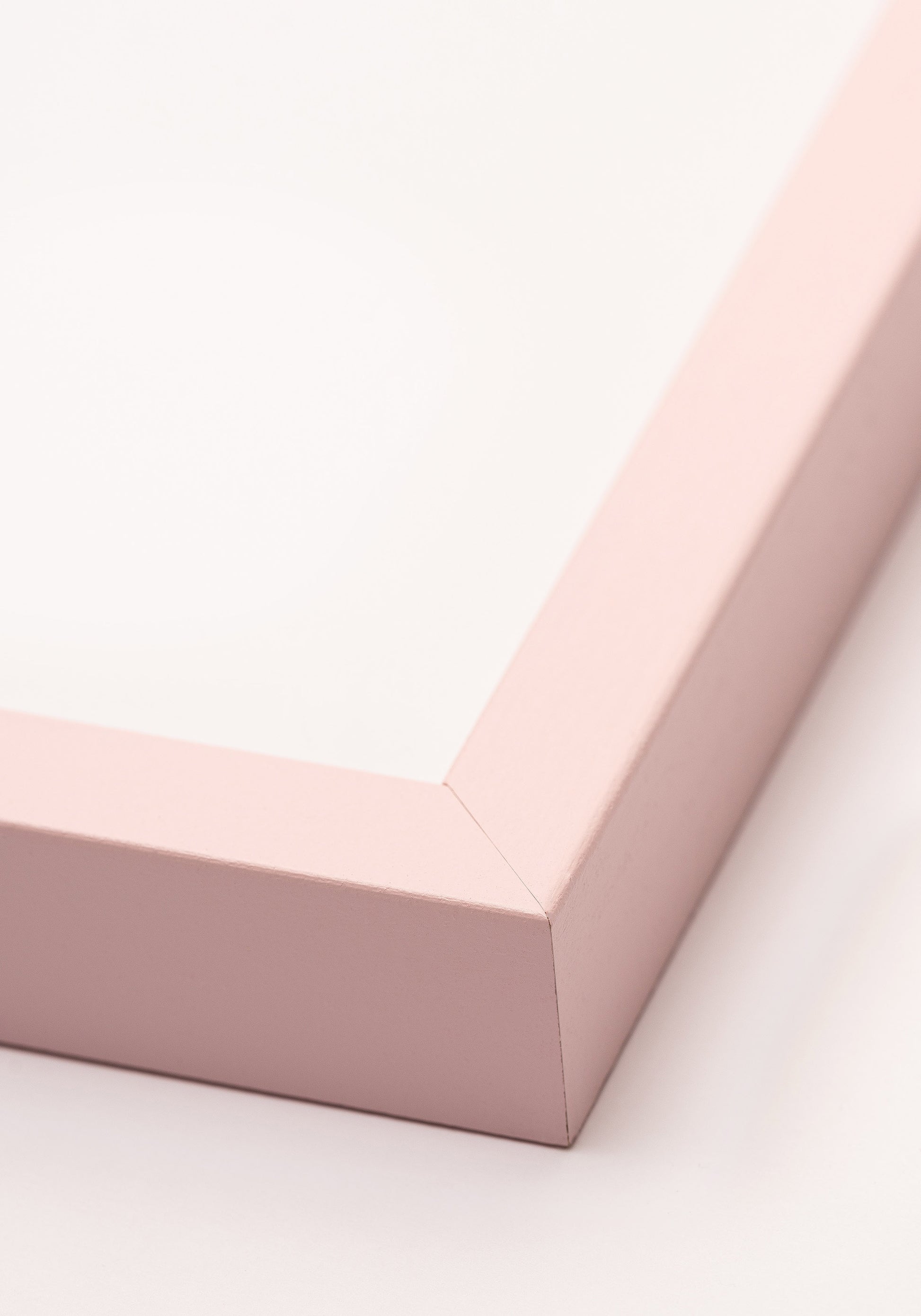 Lyserød Træramme - Posterbox.dk