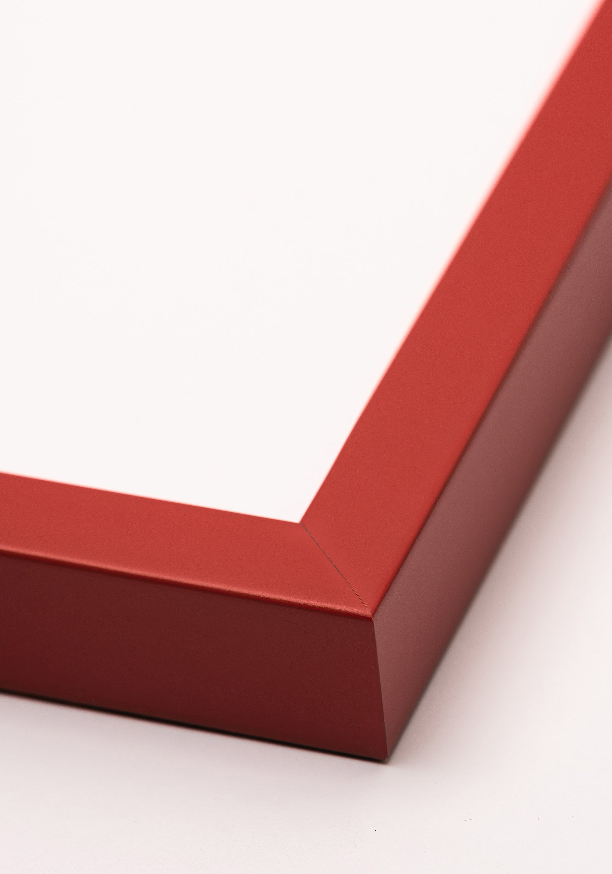 Rød Træramme - Posterbox.dk