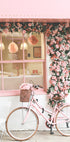 A Pink Bicycle in Bloom Plakat - Posterbox