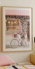 A Pink Bicycle in Bloom Plakat - Posterbox