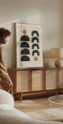 Abstract Forms 2, Minimal Geometric Plakat - Posterbox