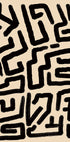 Abstract Maze Lines Plakat - Posterbox