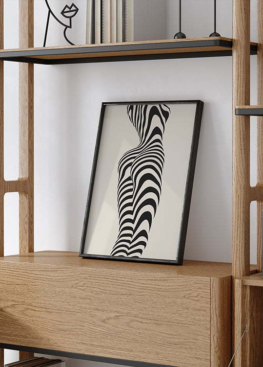 Abstract Woman Figure Plakat - Posterbox.dk