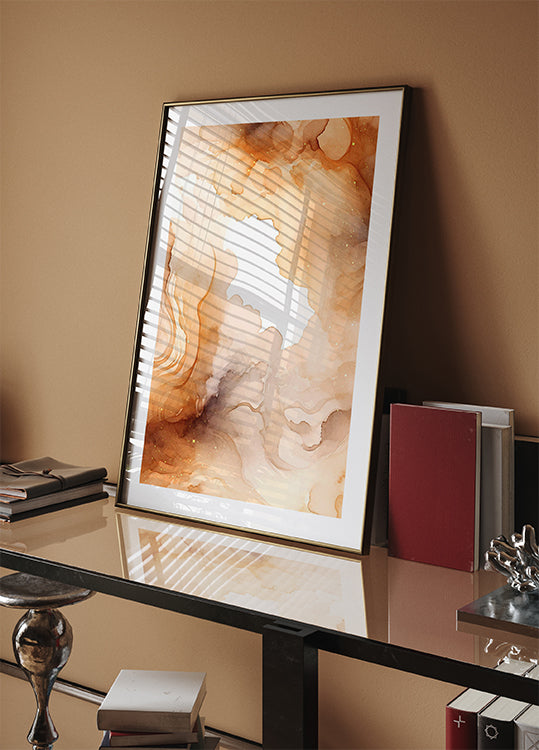 Abstraction in Autumn Colors Plakat - Posterbox.dk