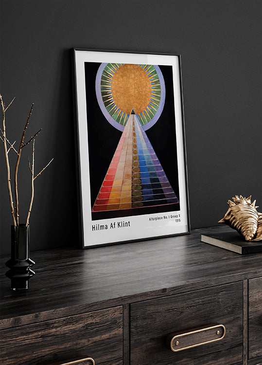 Altarpiece No. 1, Group X by Hilma af Klint Plakat - Posterbox.dk
