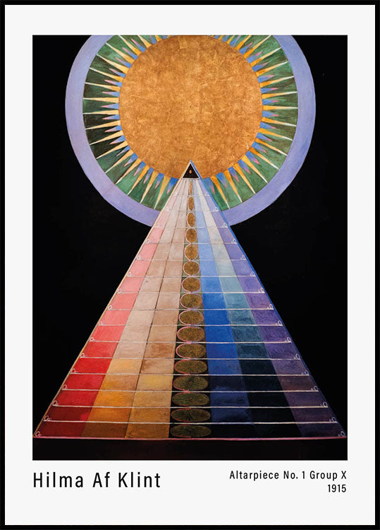 Altarpiece No. 1, Group X by Hilma af Klint Plakat - Posterbox.dk