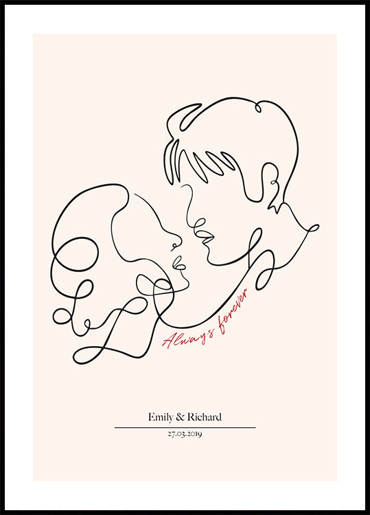 Always Forever Plakat - Posterbox.dk