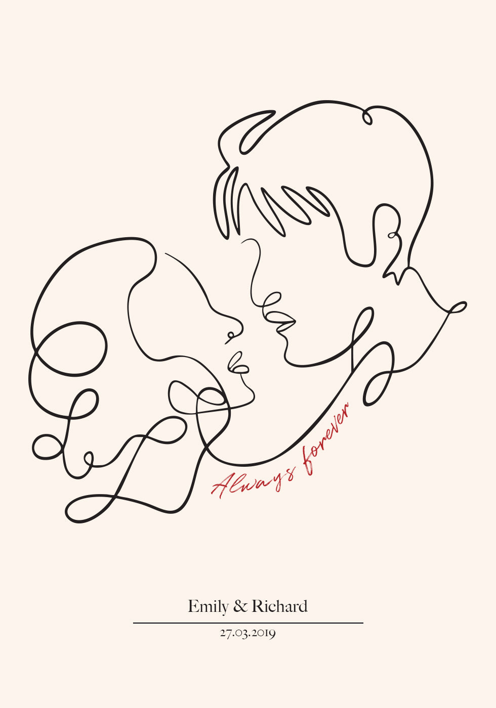 Always Forever Plakat - Posterbox.dk