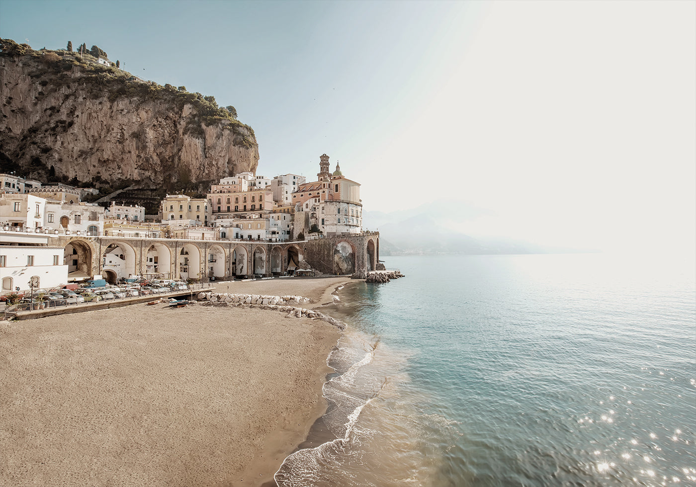Amalfi Coast Morning Light Plakat - Posterbox.dk