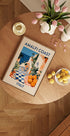 Amalfi Coast Print, Italy Travel Poster, Citrus Terrace Art, Mediterranean Summer Plakat - Posterbox.dk