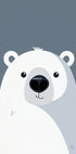 Arctic Smile, Polar Bear Plakat - Posterbox.dk