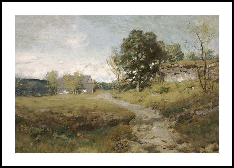 Arkville Landscape By Alexander H. Wyant Plakat - Posterbox.dk