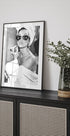 Audrey Hepburn BW Plakat - Posterbox.dk