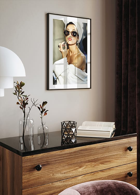 Audrey Hepburn Plakat - Posterbox.dk