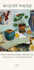 August Macke, Still Life with a Cat Plakat - Posterbox.dk