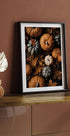 Autumn Pumpkins and Leaves Plakat - Posterbox.dk