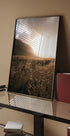Autumn Sunset Over the Field Plakat - Posterbox.dk