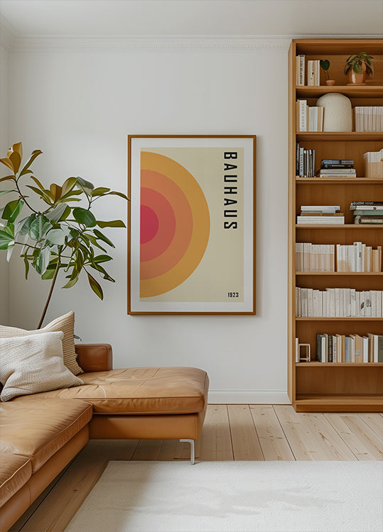 Bauhaus 1923, Geometric Abstract Plakat - Posterbox.dk