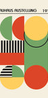 Bauhaus Austellung 1919, Geometric Abstract Plakat - Posterbox.dk