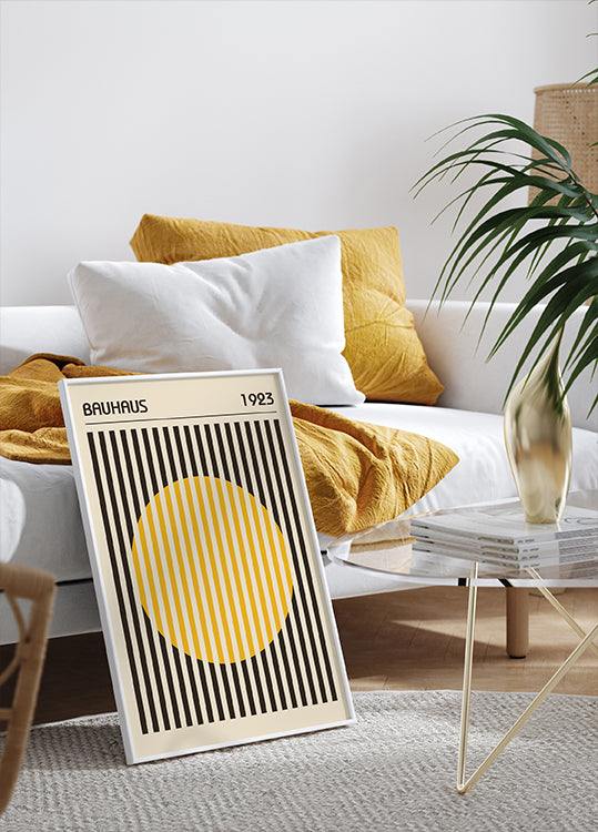 Bauhaus Circle Plakat - Posterbox.dk