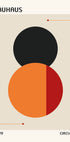 Bauhaus Circles 1 Plakat - Posterbox.dk