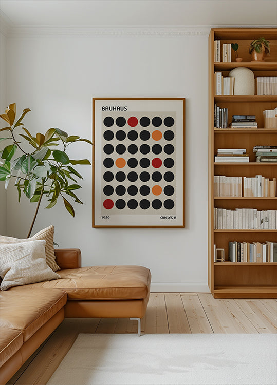 Bauhaus Circles 2 Plakat - Posterbox.dk