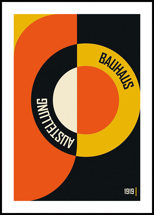 Bauhaus Color Shapes No.1 Plakat - Posterbox.dk