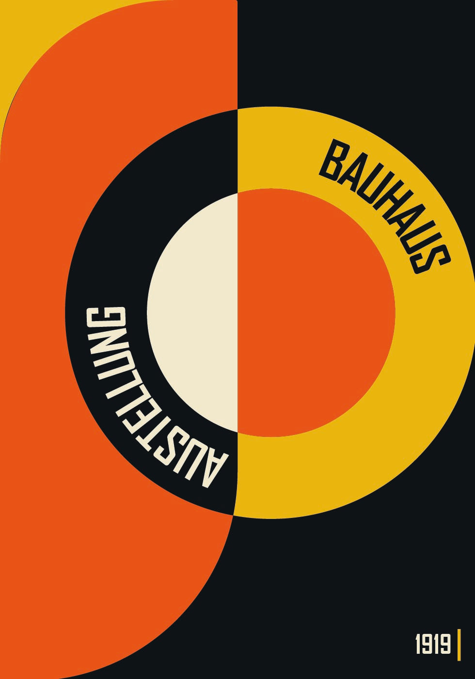Bauhaus Color Shapes No.1 Plakat - Posterbox.dk