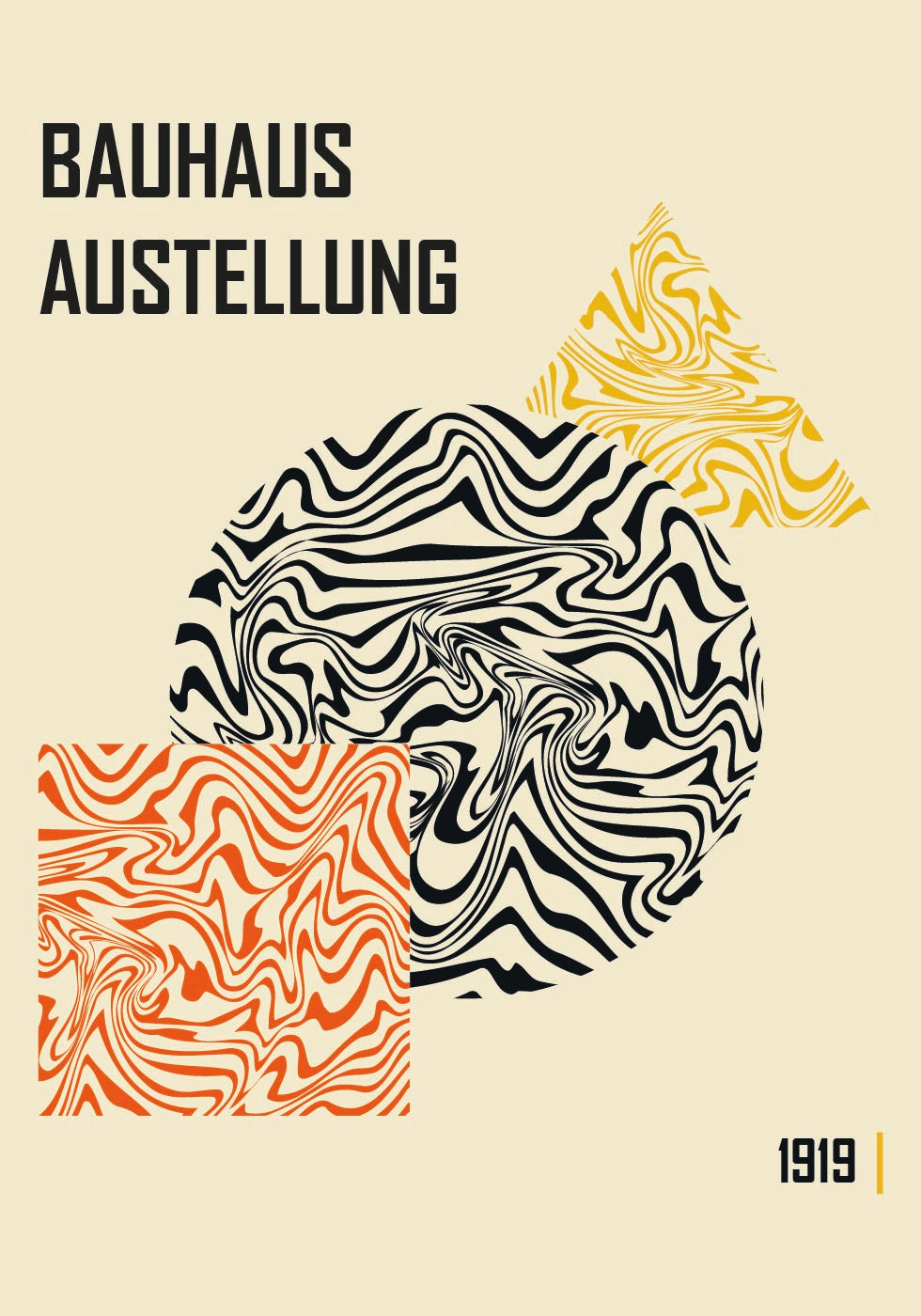 Bauhaus Color Shapes No.2 Plakat - Posterbox.dk