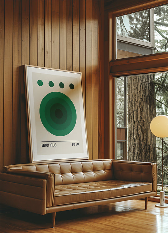 Bauhaus Colors Green Plakat - Posterbox.dk