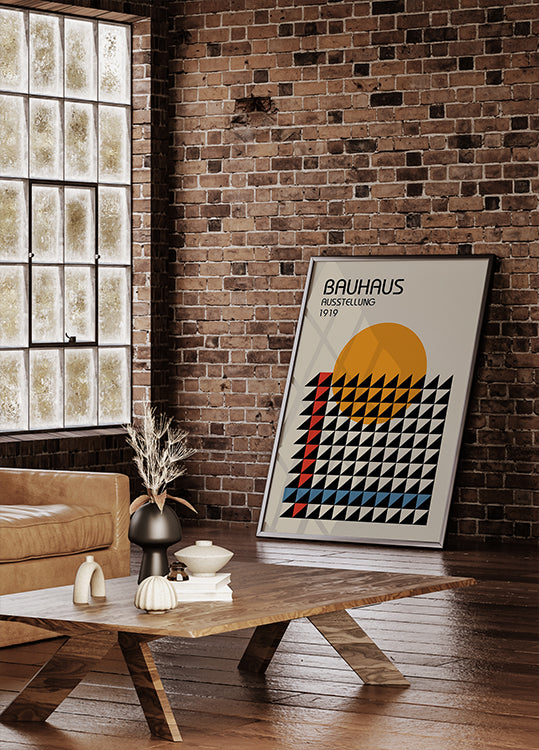 Bauhaus Exhibition Plakat - Posterbox.dk
