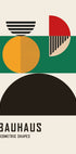Bauhaus Geometric Shapes №4 Plakat - Posterbox.dk