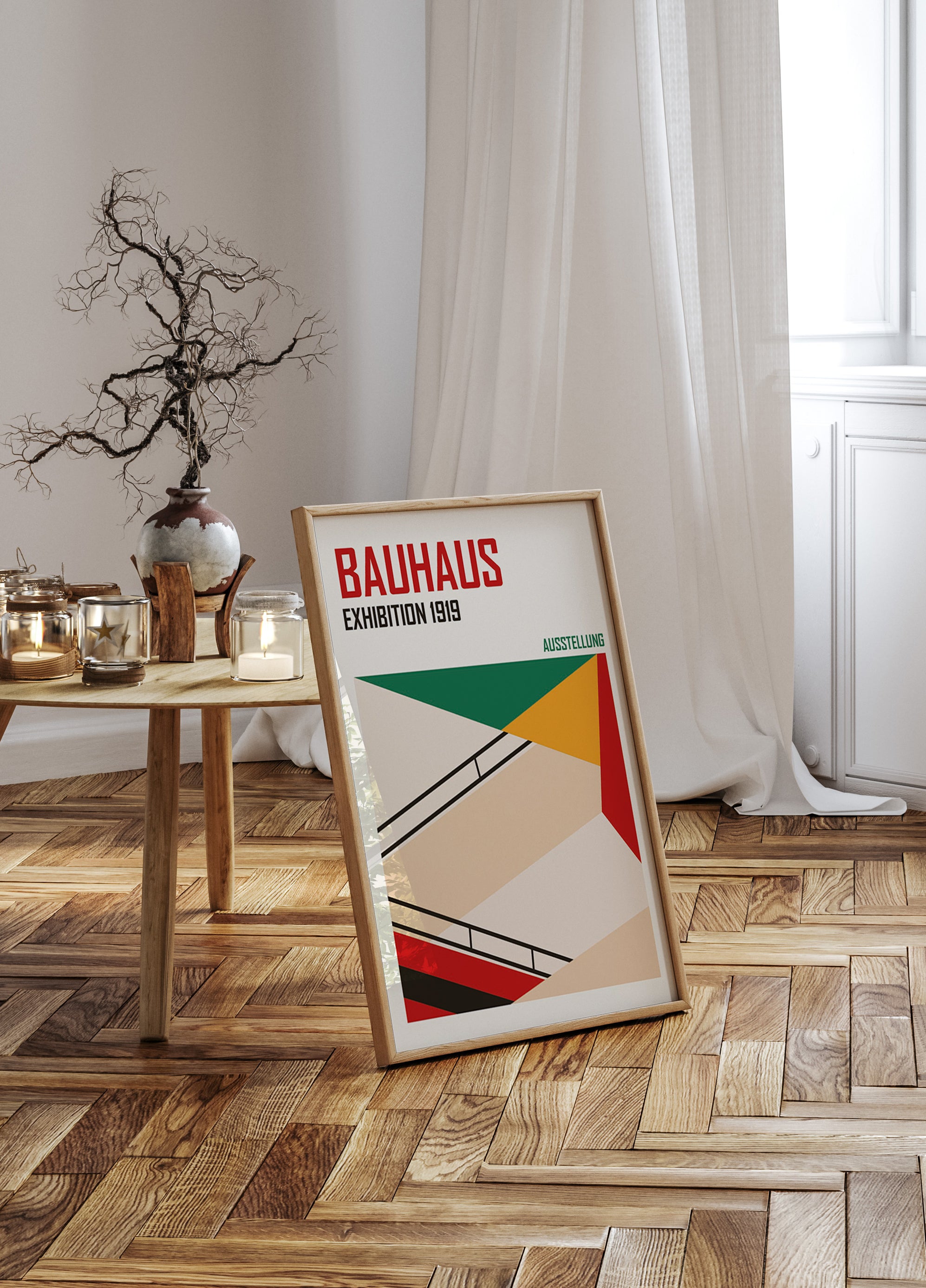 Bauhaus Staircase Plakat - Posterbox.dk