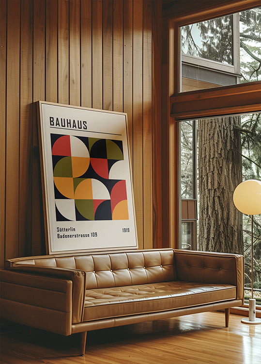 Bauhaus Sütterlin Badenerstrasse No.1 Plakat - Posterbox.dk