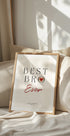 Best Bro Ever Personalized Plakat - Posterbox.dk