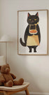 Black Cat Baker Plakat - Posterbox.dk